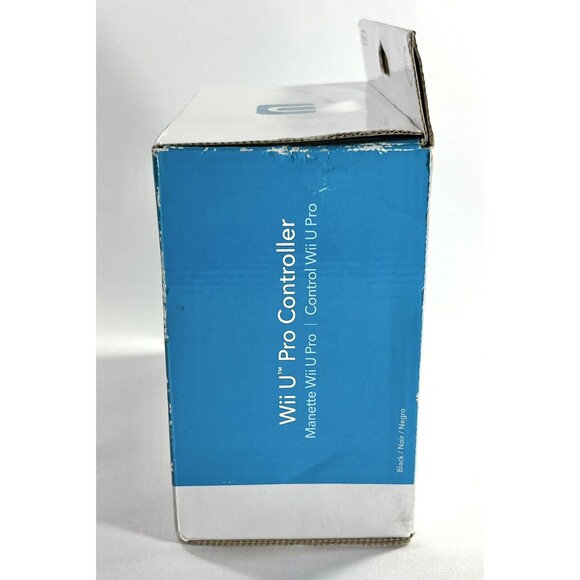 Nintendo Wii U Pro Controller OEM  Black Brand New Factory Sealed - Picture 5 of 8